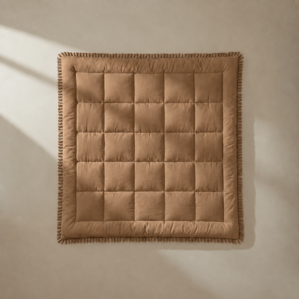 Decoware dekbed zonder overtrek incl. kussensloop - Lace trim - Taupe