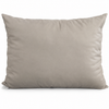 Gekleurd hoofdkussen 60x70cm - Taupe