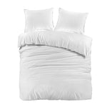 Day Dream dekbedovertrek jeans stitch - wit - katoen