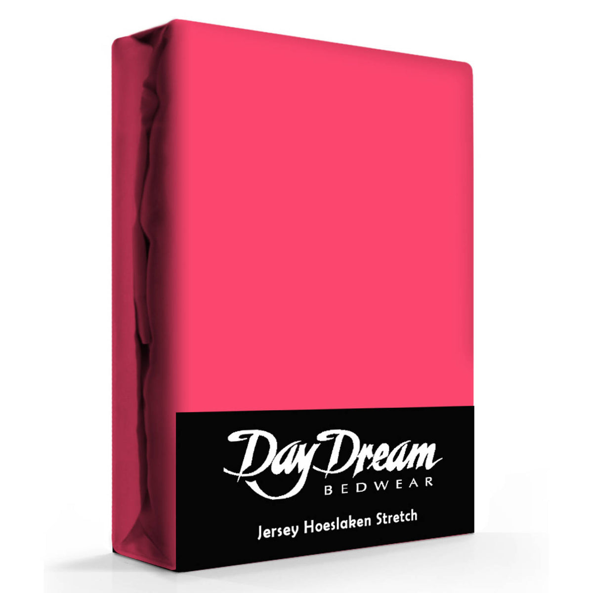 Hoeslaken - jersey - fuchsia