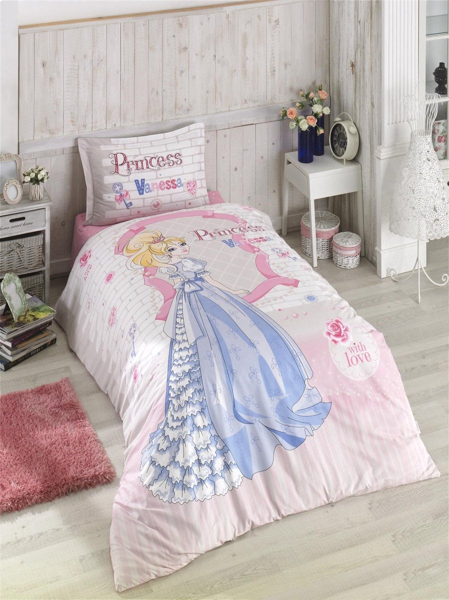 Decoware kinderdekbedovertrek Crown - katoen