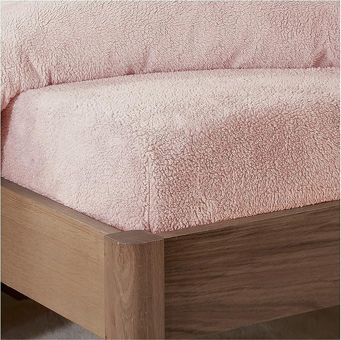 Teddy fleece hoeslaken - 180x200 cm