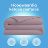 Decoware peuter dekbedovertrek uni - roze - katoen