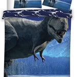 Dinosaurus kinderdekbedovertrek T-rex - microvezel