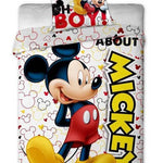 Mickey Mouse kinderdekbedovertrek Mickey About - microvezel