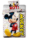 Mickey Mouse kinderdekbedovertrek Mickey About - microvezel