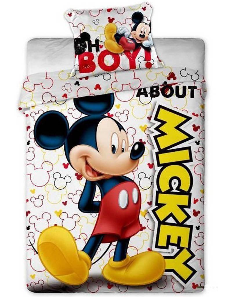 Mickey Mouse kinderdekbedovertrek Mickey About - microvezel