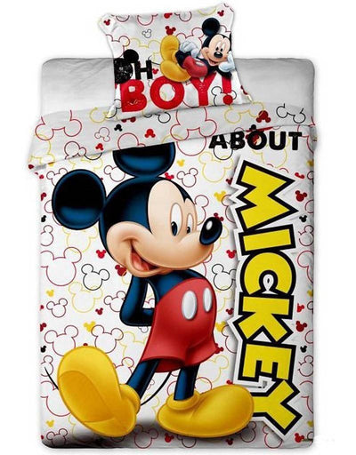 Mickey Mouse kinderdekbedovertrek Mickey About - microvezel