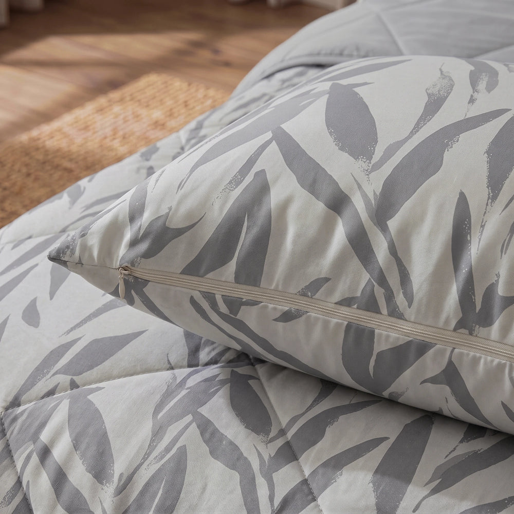 Dreamhouse Lazy dekbed zonder overtrek Garden Zen grijs - foto 8