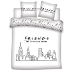 Dekbedovertrek - Friends skyline - microvezel