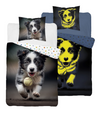 Glow in the dark kinderdekbedovertrek Hond - katoen