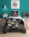 Glow in the dark kinderdekbedovertrek Hond - katoen