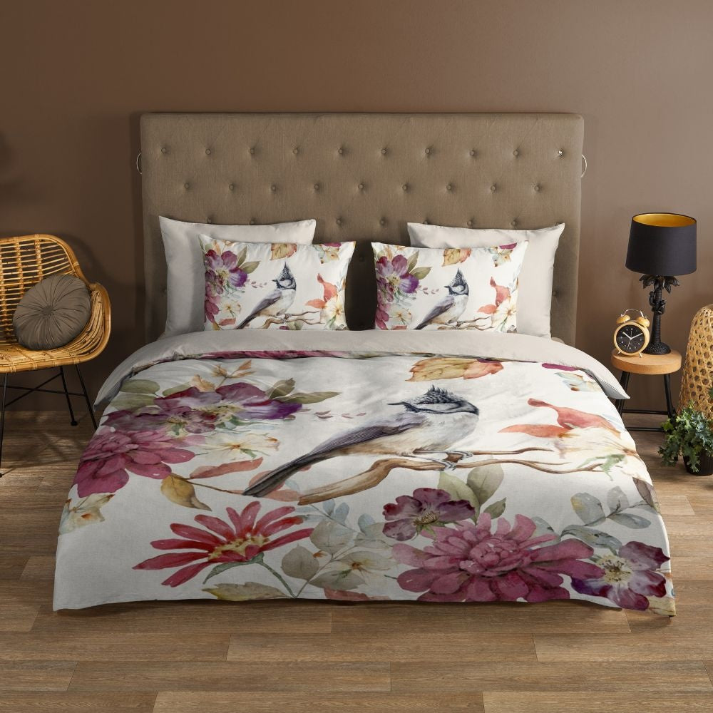 Good Morning dekbedovertrek Inga - katoen - 2-persoons (200x220 + 2st. 60x70 cm)