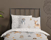 Good Morning kinderdekbedovertrek Woody - katoen - 140x220 + 60x70 cm