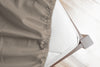 Hoeslaken - flanel - taupe