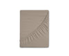 Hoeslaken - flanel - taupe
