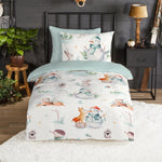 Good Morning kinderdekbedovertrek Magic winter - flanel