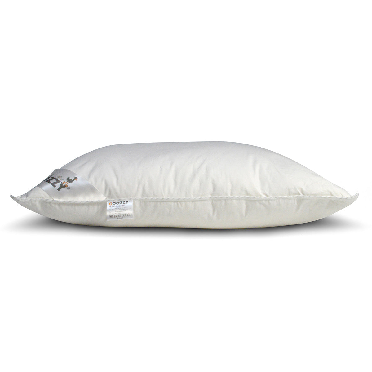 Goozzy hoofdkussen - 20% eendendons/80% donsvezels - tijk: 100% katoen - 60x70 cm