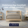 Decoware ledikant dekbedovertrek uni - grijs - katoen