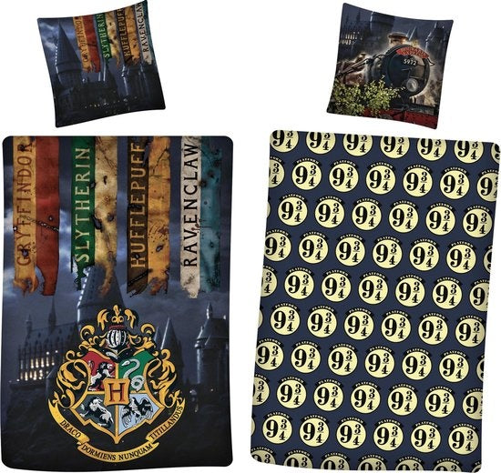 Harry Potter kinderdekbedovertrek Houses - microvezel