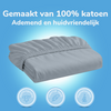 Hoeslaken - Katoen  - Grijs