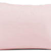 Gekleurd hoofdkussen - roze/ecru - 60x70 cm - 600 gram