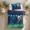 Dekbedovertrek Live football  - microvezel  - 1-persoons