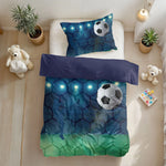 Dekbedovertrek Live football  - microvezel  - 1-persoons