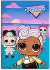 LOL Surprise! Fleeceplaid - Squad - 100 x 140 cm - Multi