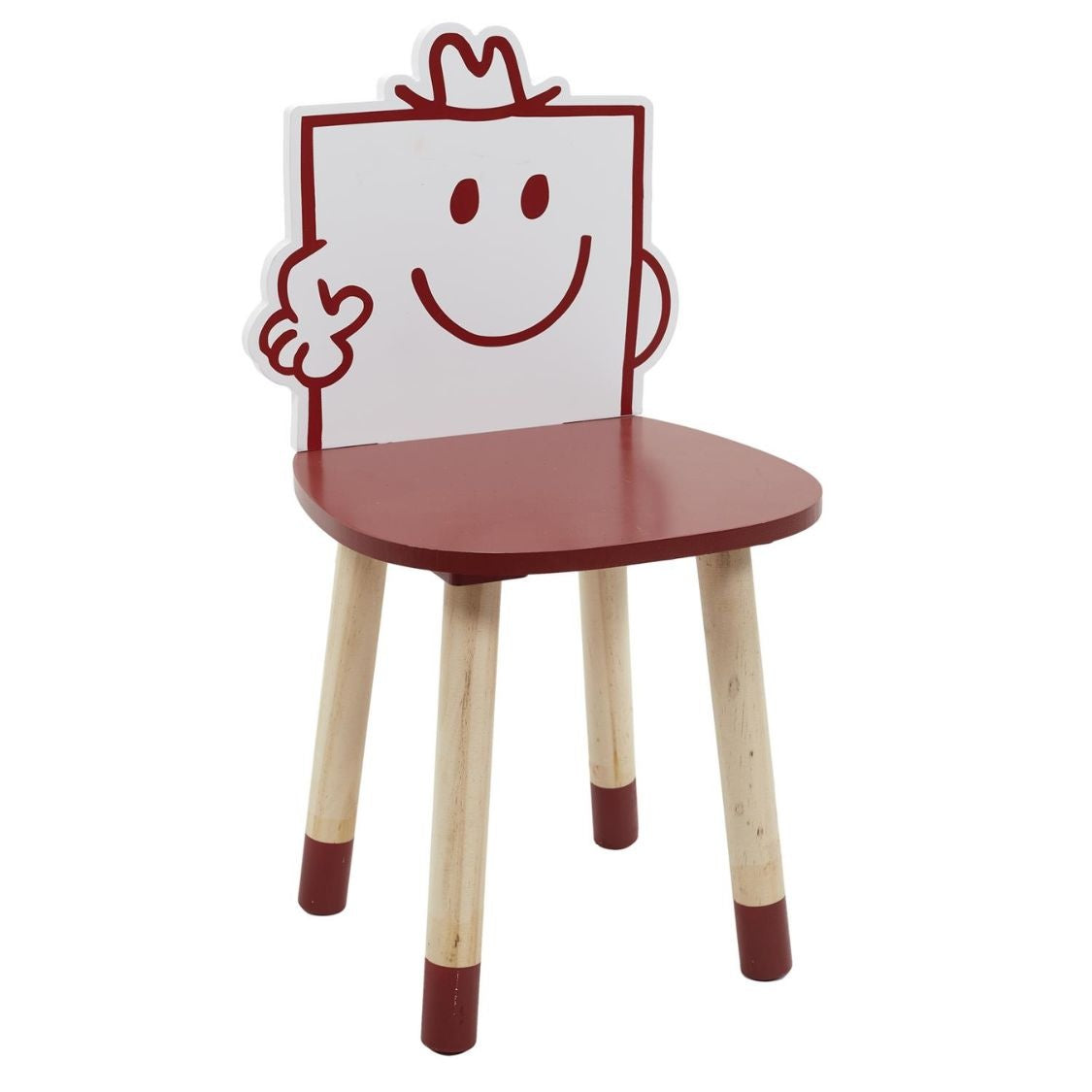 Kinderstoel Monsieur Costaud - rood