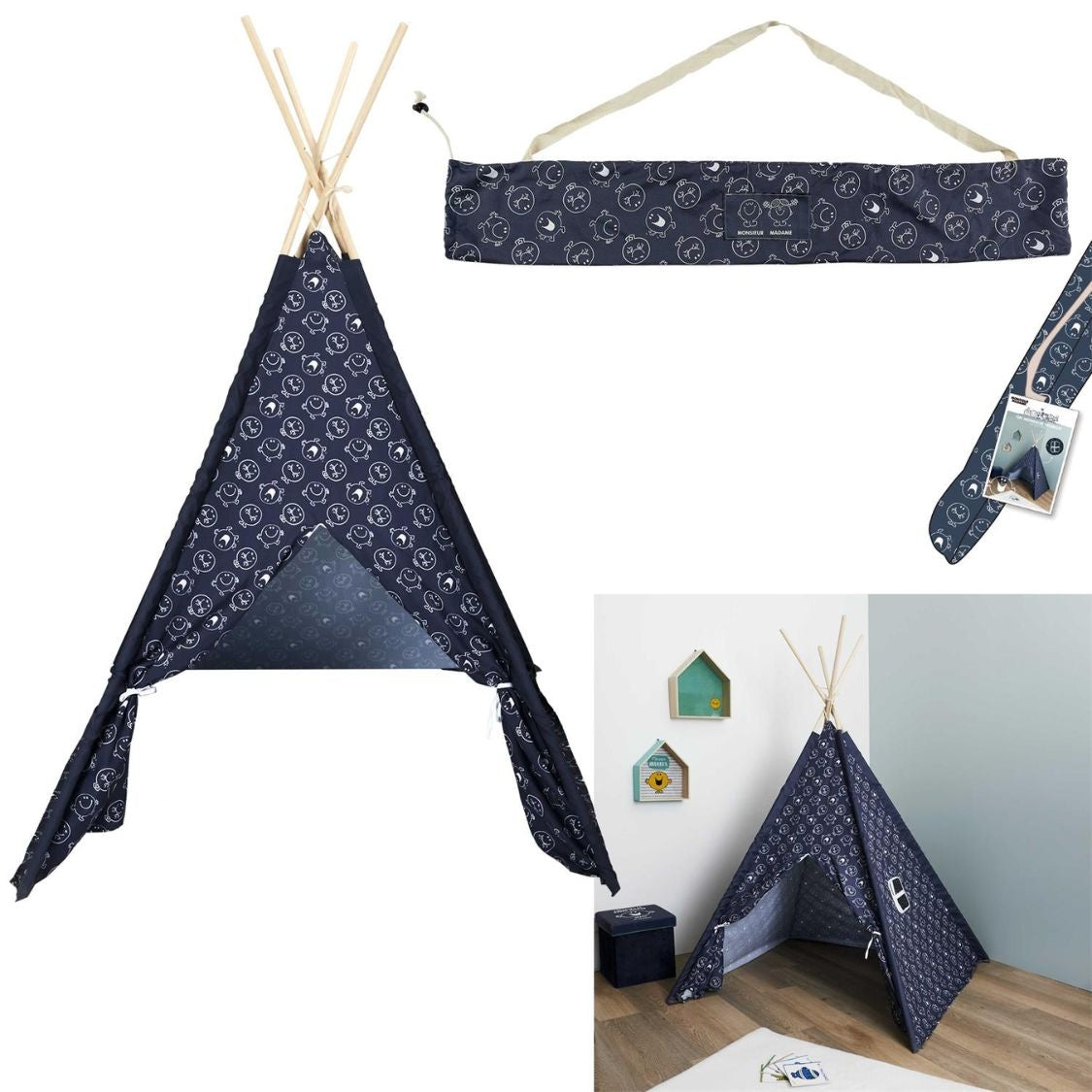 Tipi tent speeltent Monsieur Heureux
