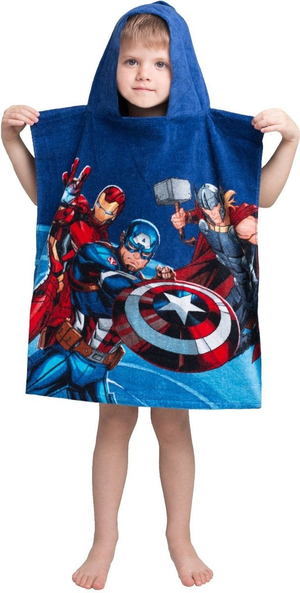 Avengers poncho Heroes - katoen - 50 x 115 cm