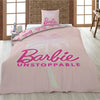 Barbie kinderdekbedovertrek Unstoppable - roze - microvezel