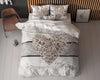 Sleeptime dekbedovertrek Home is Heart - wit - microvezel - 2-persoons (200x220 + 2st. 60x70 cm)