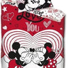 Mickey & Minnie Mouse kinderdekbedovertrek Love You - microvezel