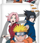 Naruto kinderdekbedovertrek Uzumaki - polykatoen