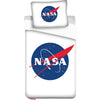 Nasa kinderdekbedovertrek wit - katoen