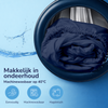 Hoeslaken - jersey - denim blauw