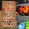 Naughty Nice Xmas - Jute zak