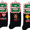 Novelty kerst sokken - Per 3 paar