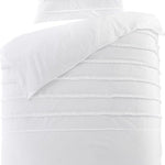 Papillon dekbedovertrek Lucidia - wit - katoen percale
