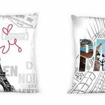 Sierkussenhoes Paris - 40 x 40 cm
