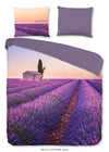 Pure dekbedovertrek Lavendel veld - microvezel - lits-jumeaux (240x220 + 2st. 60x70 cm)