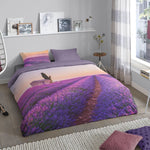 Pure dekbedovertrek Lavendel veld - microvezel - lits-jumeaux (240x220 + 2st. 60x70 cm)