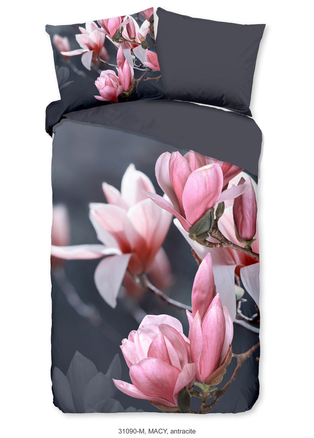 Pure dekbedovertrek Macy magnolia - microvezel - 1-persoons (140x220 + 60x70cm)