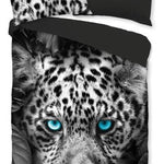 Pure dekbedovertrek Panther blue eyes - microvezel