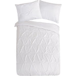 Pure dekbedovertrek Elegance - wit - microvezel