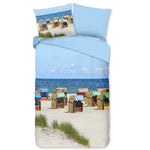 Pure dekbedovertrek Strand Relax - microvezel