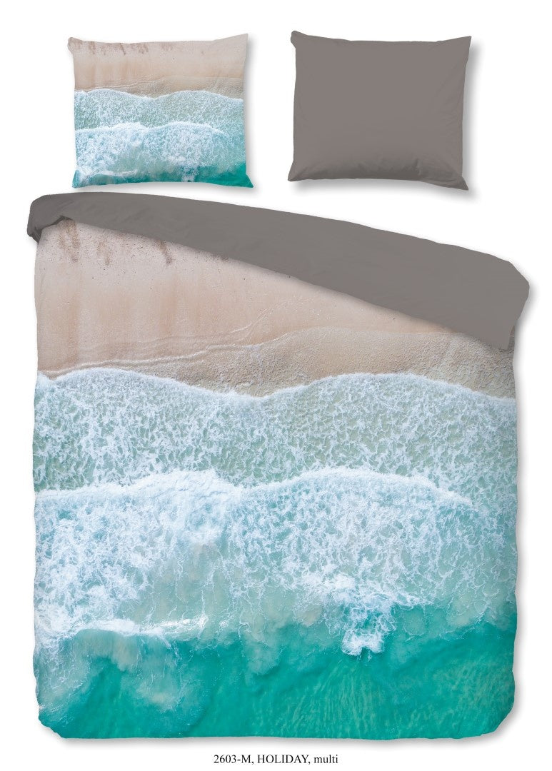 Pure dekbedovertrek Strand - microvezel - 2-persoons (200x220 + 2st. 60x70 cm)