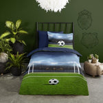 Pure dekbedovertrek Voetbal - microvezel - 1-persoons